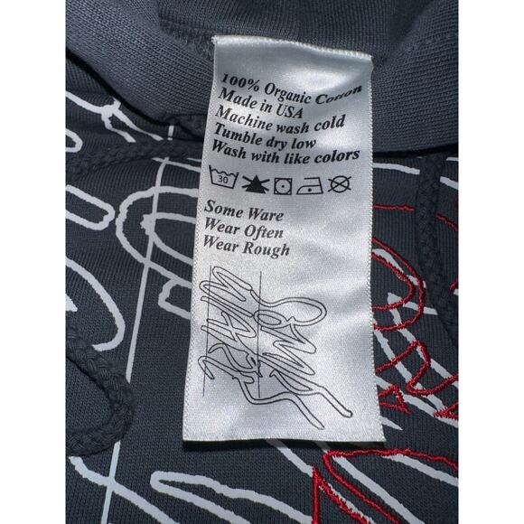 Some Ware - Logo-Embroidered Organic Loopback Cotton-Jersey Hoodie - Green - Picture 3 of 3